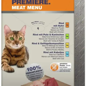 PREMIERE Meat Menu Adult Mix Multipack 12 x 85 g Sofort Bestellen